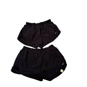 NIke set of 2 black shorts size 1xl